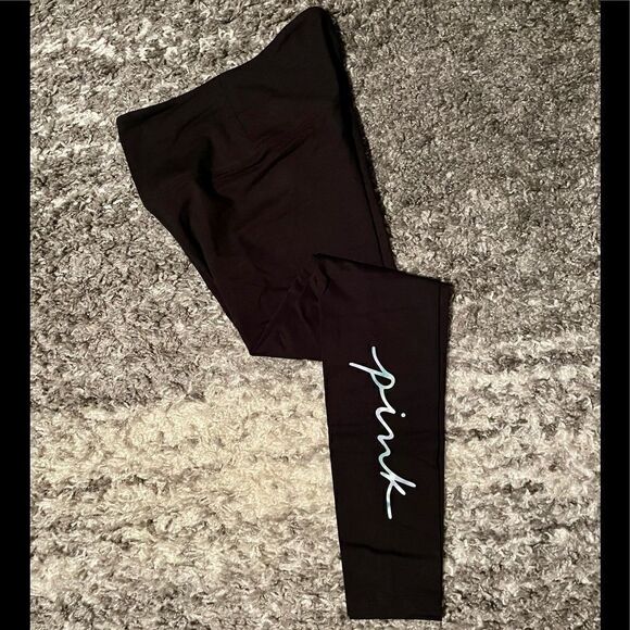 NWT Victoria’s Secret PINK High Waist Full Length Leggings - Picture 2 of 7